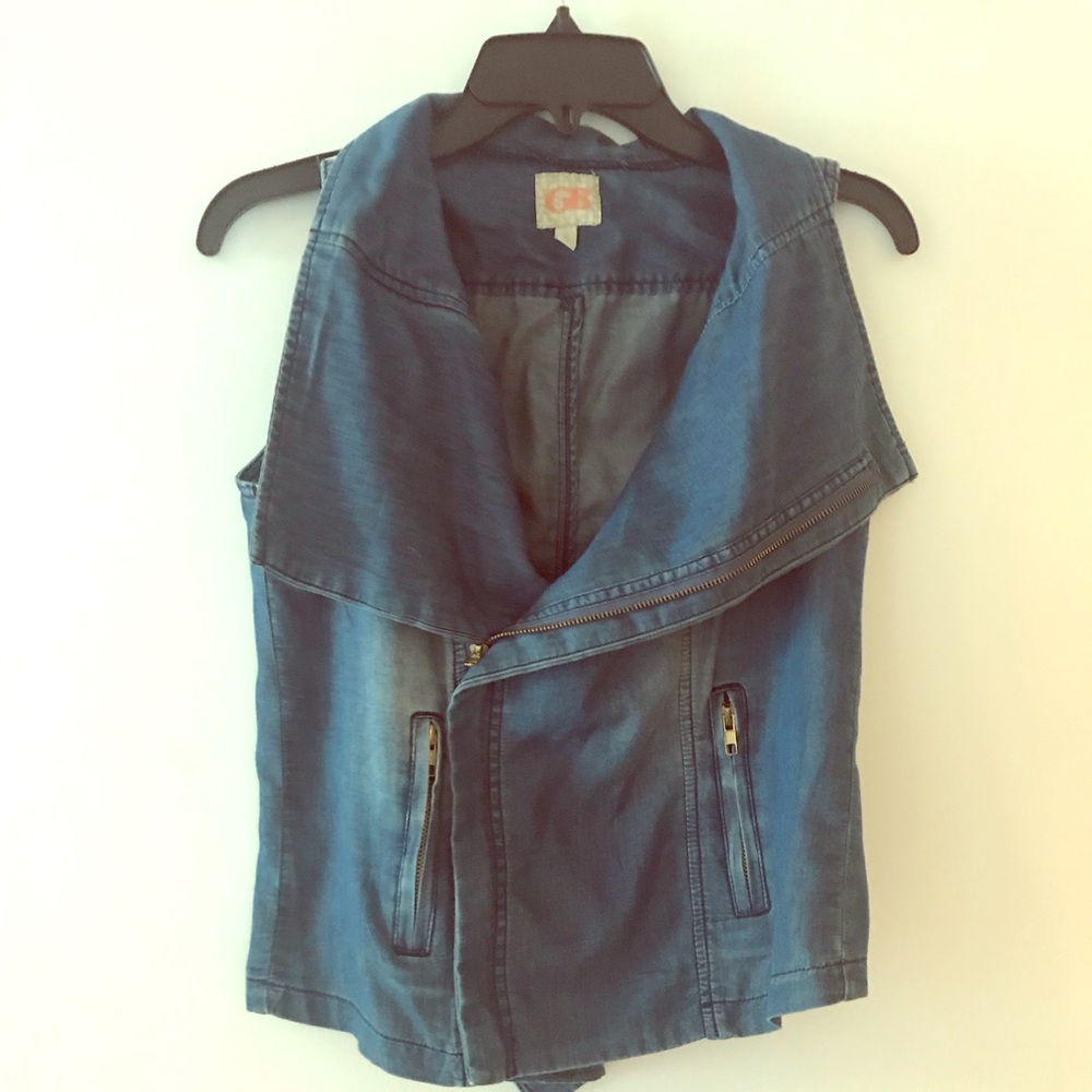 Denim vest